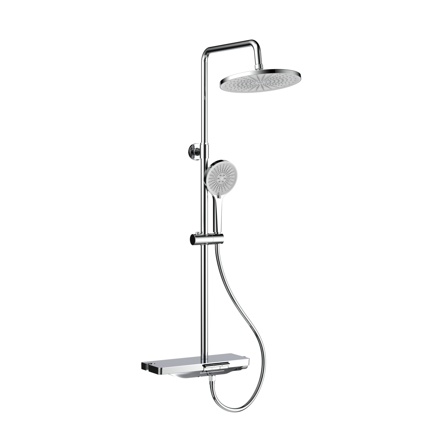 Душевая стойка Veconi Enna EN-200-C-C4 с изливом хром глянцевый 27801₽