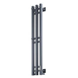 Полотенцесушитель электрический Veconi Еро-B 15х120 E12015GR-B графит брашинг