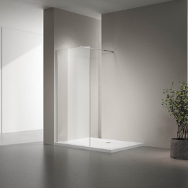 Душевая перегородка Veconi Korato 70 см KR72-70-01-C8 стекло прозрачное, профиль хром