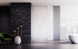 Душевая перегородка Walk In Veconi Korato 70 см KR81FR-70-07-C8 стекло матовое, профиль хром
