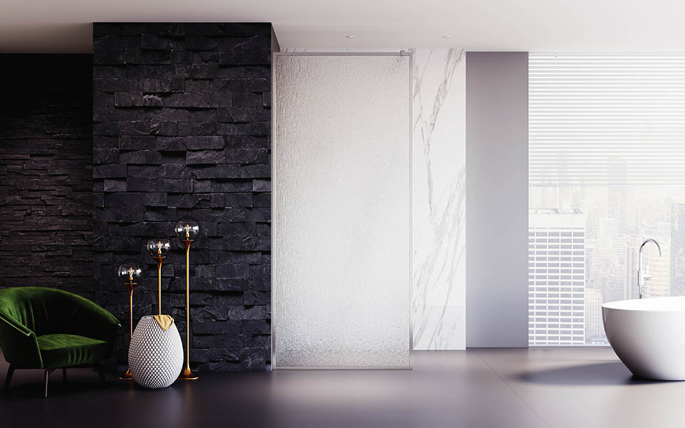 Душевая перегородка Walk In Veconi Korato 70 см KR81R-70-06-C8 стекло дождь профиль хром 23888₽