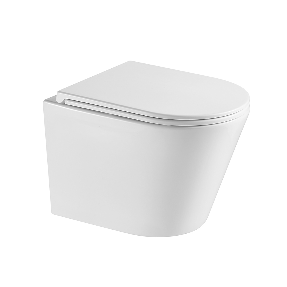 Унитаз подвесной Veconi Leggero с крышкой микролифт белый глянец 16283₽