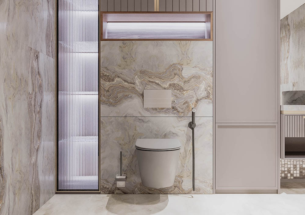 Унитаз подвесной Veconi Moro VMO-48TGr безободковый с крышкой микролифт серый 21319₽