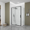 Фото Душевой уголок Veconi Ottimo P20SP B 110x70 OP20B-SP-11070-01-C9 стекло прозрачное, профиль черный матовый 0