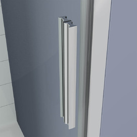 Фото Душевой уголок Veconi Ottimo P20SP CH 110x70 OP20CH-SP-11070-01-C9 стекло прозрачное, профиль хром