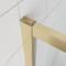 Фото Душевой уголок Veconi Ottimo P20SP G 110x80 OP20G-SP-11080-01-C9 стекло прозрачное, профиль брашированное золото 6