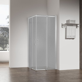 Душевой уголок Veconi Rovigo 120x90 RV50CH-L-12090-02-C8 стекло рифленое, профиль хром, без поддона