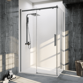 Душевой уголок Veconi Rovigo RV070GR-16080-01-C4