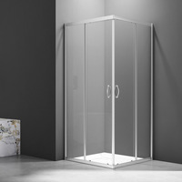 Душевой угол Veconi Rovigo 90x80 RV101-8090-01-C4 стекло прозрачное, профиль хром, без поддона