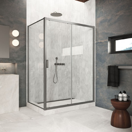 Душевой уголок Vegas-Glass ZP+ZPV Protec ZP+ZPV Protec 100*75 11 01