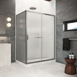 Фото Душевой уголок Vegas-Glass 105х70 ZP+ZPV Protec 105*70 11 Moru  профиль оружейная сталь, стекло Moru