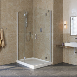 Душевой уголок Vegas-Glass Afa-F Lux 120x90 AFA-F LUX 120*90 07 crystalvision профиль глянцевый хром