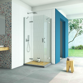 Душевой уголок Vegas-Glass AFA-F Retta AFA-F Retta 100*80 07 crystalvision