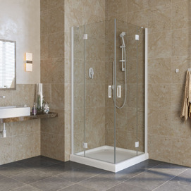 Душевой уголок Vegas-Glass Afa Lux 90x90 AFA LUX 90 01 crystalvision профиль белый