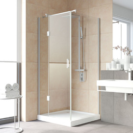 Душевой уголок Vegas-Glass Afp-Fis Lux 100x110 AFP-Fis LUX 100*110 07 crystalvision профиль матовый хром