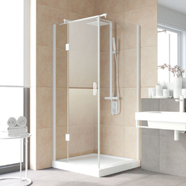Душевой уголок Vegas-Glass Afp-Fis Lux 110x100 AFP-Fis LUX 110*100 01 crystalvision профиль белый