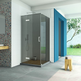 Душевой уголок Vegas-Glass Afp-Fis Retta AFP-Fis Retta 100*80 01 07