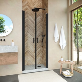 Душевая дверь в нишу Vegas-Glass Е2Р Novo  Е2Р NOVO h2000 95 02М crystalvision