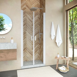 Душевая дверь в нишу Vegas-Glass Е2Р Novo  Е2Р NOVO h2000 75 01 crystalvision