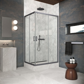 Душевой уголок Vegas-Glass ZA-F Protec ZA-F Protec 100*80 06 01