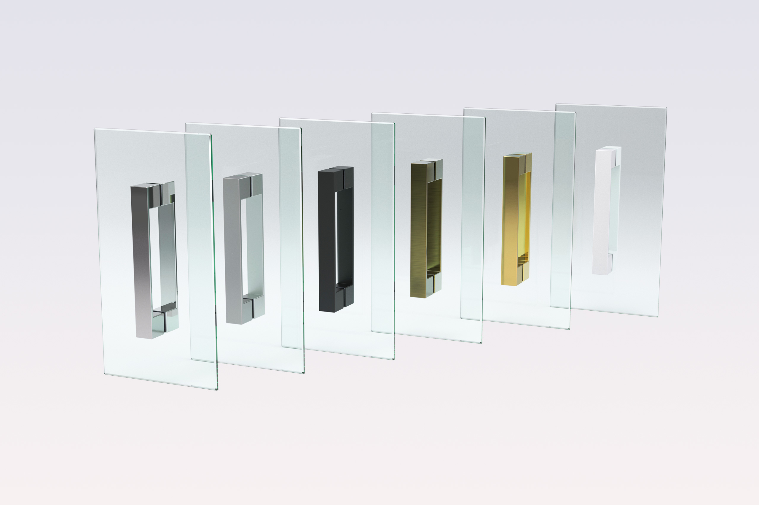 Душевой уголок Vegas-Glass ZA NOVO h200 100x100 ZA NOVO h2000 100 07 07 профиль матовый хром, стекло графит