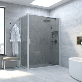 Душевой уголок Vegas-Glass ZP+ZPV TUR+NOVO ZP+ZPV NOVO h2000 100*80 01 07