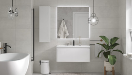 Мебель для ванной комнаты Velvex Klaufs tp.KLA.MAR.100.1Y белый