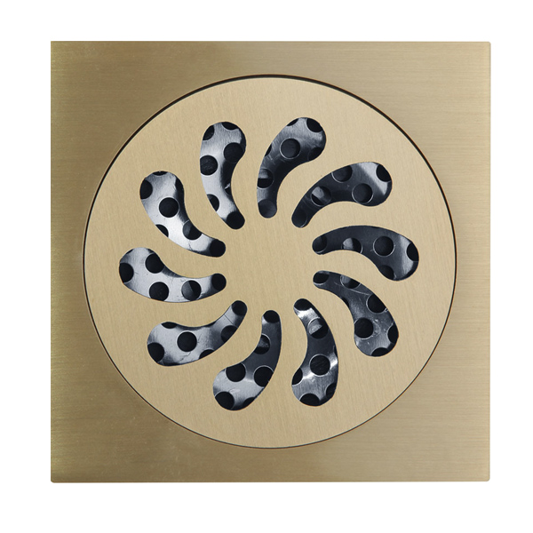 Душевой трап Veragio Canyon 10x10 см VRCAN-2006BR бронза 1637₽