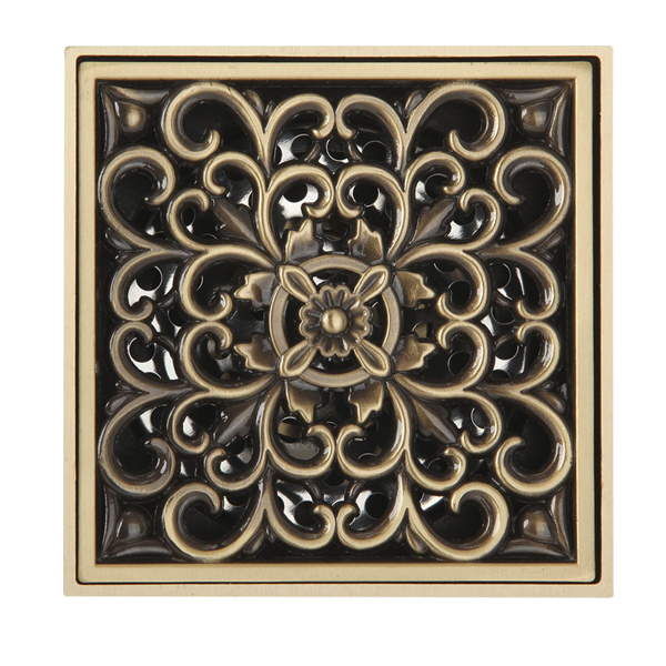 Душевой трап Veragio Canyon 10x10 см VRCAN-2007BR бронза 2292₽