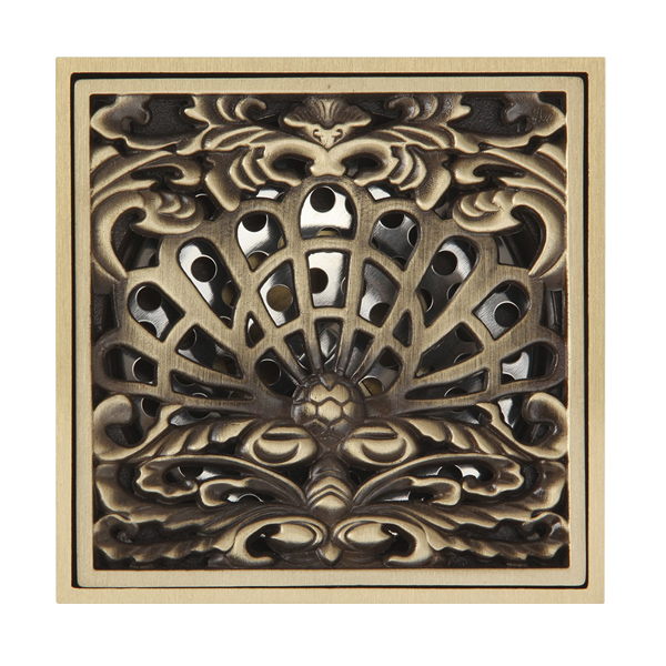 Душевой трап Veragio Canyon 10x10 см VRCAN-2019BR бронза 2292₽