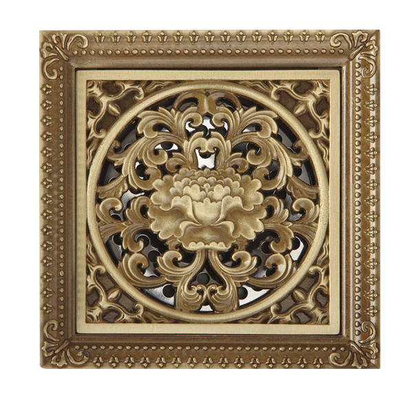 Душевой трап Veragio Canyon 12x12 см VRCAN-2059BR бронза 2701₽