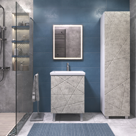 Мебель для ванной комнаты Vigo Geometry 015 бетон