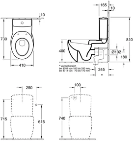  -  Villeroy Boch Aveo 661410R2  