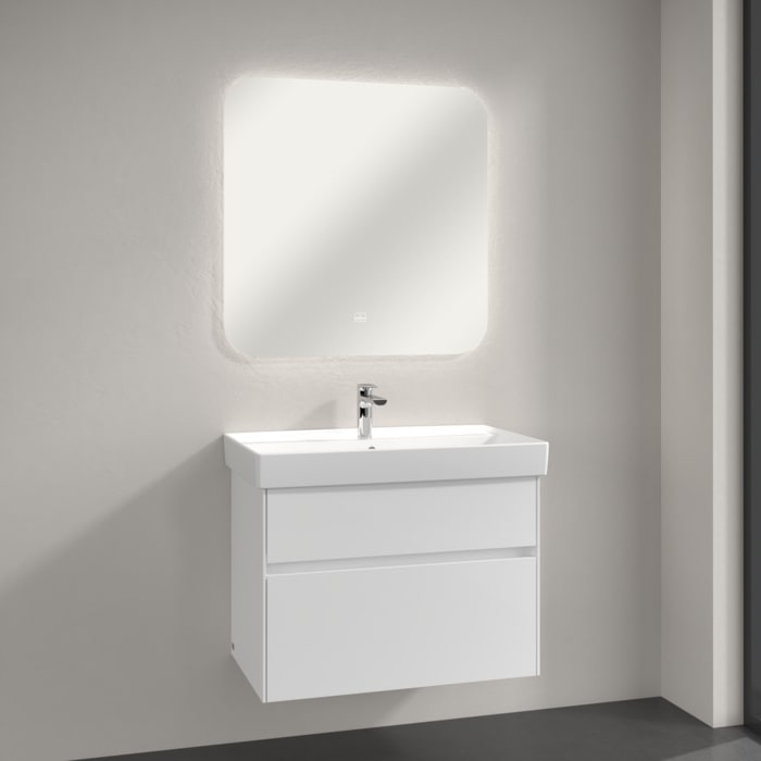 Зеркало с подсветкой Villeroy Boch More to See Lite 80 см A4628000, цвет хром - фото 4