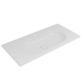 Накладная раковина из гелькоута Vincea Alba VCB-4H100W