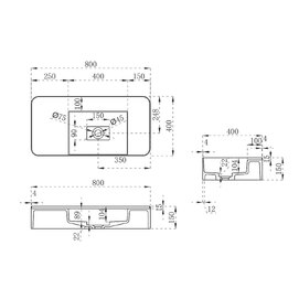    Vincea 80  VWB-6S480MW  