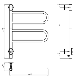   Vincea 43x59 VTD-1R1CE , 