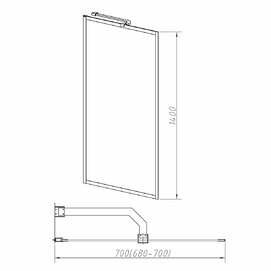     Vincea 70x140 VSB-41700FLB  ,  