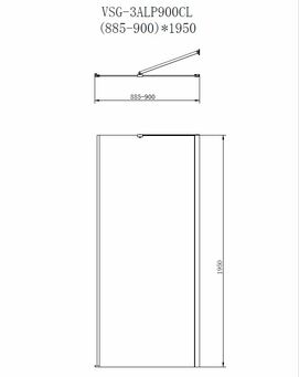    Vincea Alpha 90x90 VSR-3ALP9090CL  ,  ,  