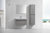 Мебель для ванной Vincea Chiara 80 см Cement (цемент) подвесная 1 ящик