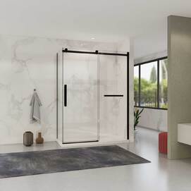 Душевой уголок Vincea Como Soft VSR-1CS8014CLB