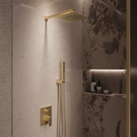 Встраиваемая душевая система Vincea Dice VSFW-2DS1BG