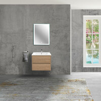Мебель для ванной Vincea Gio 60  натуральный дуб