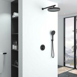 Встраиваемый душевой комплект Vincea Inspire VSFW-3I22MT2MB