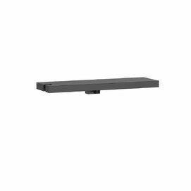 Фото Душевой комплект встраиваемый Vincea Inspire VSFW-3I22MT2RMB с полочкой и термостатом, черный матовый