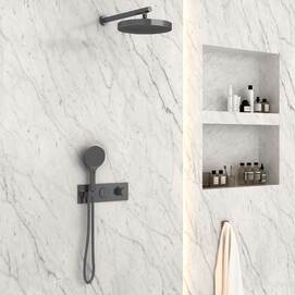 Встраиваемая душевая система Vincea Inspire VSFW-422TI2GM