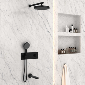 Встраиваемый душевой комплект Vincea Inspire VSFW-432TI3MB