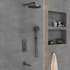 Встраиваемая душевая система Vincea Inspire VSFW-433TI2GM