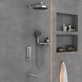 Встраиваемый душевой комплект Vincea Inspire VSFW-433TI5RCH