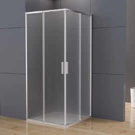 Душевой уголок Vincea Rapid-N 120x90 VSS-3RN9012E10MT стекло рифленое, профиль хром